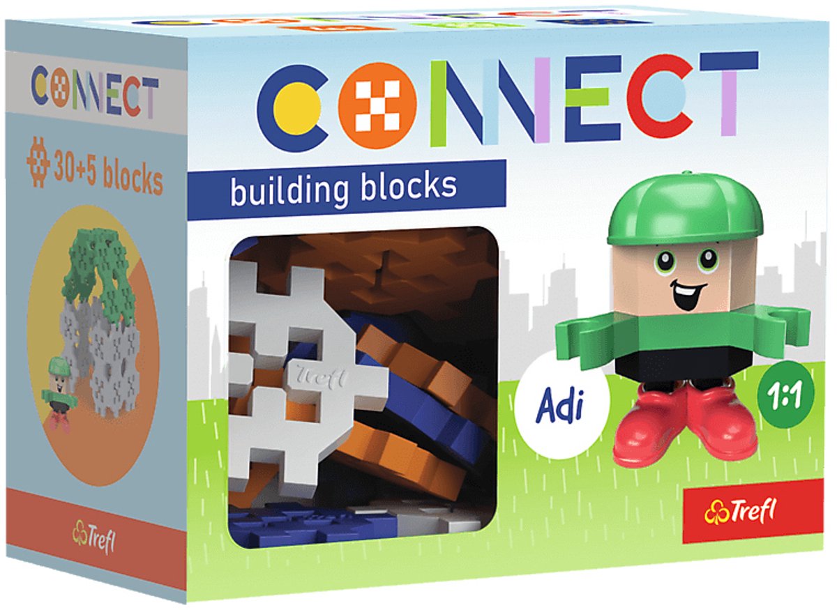 Connect | Bouwstenen Adi 35 Stuks